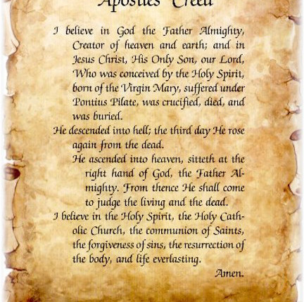 Apostles Creed Archives - Christian Leaders Church